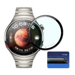 Huawei Watch 4 Pro uyumlu Ekran Koruyucu 3D Tam Kapatan Kavisli PPMA Nano Cam