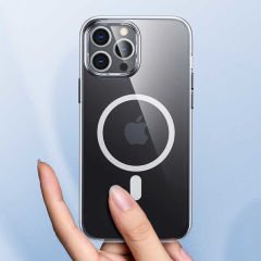 Apple iPhone 13 Pro Max Kılıf Benks ​​​​​​Crystal Series With Magnetic Clear Kapak