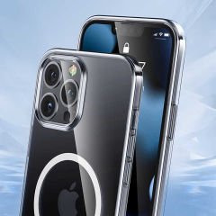 Apple iPhone 13 Pro Max Kılıf Benks ​​​​​​Crystal Series With Magnetic Clear Kapak