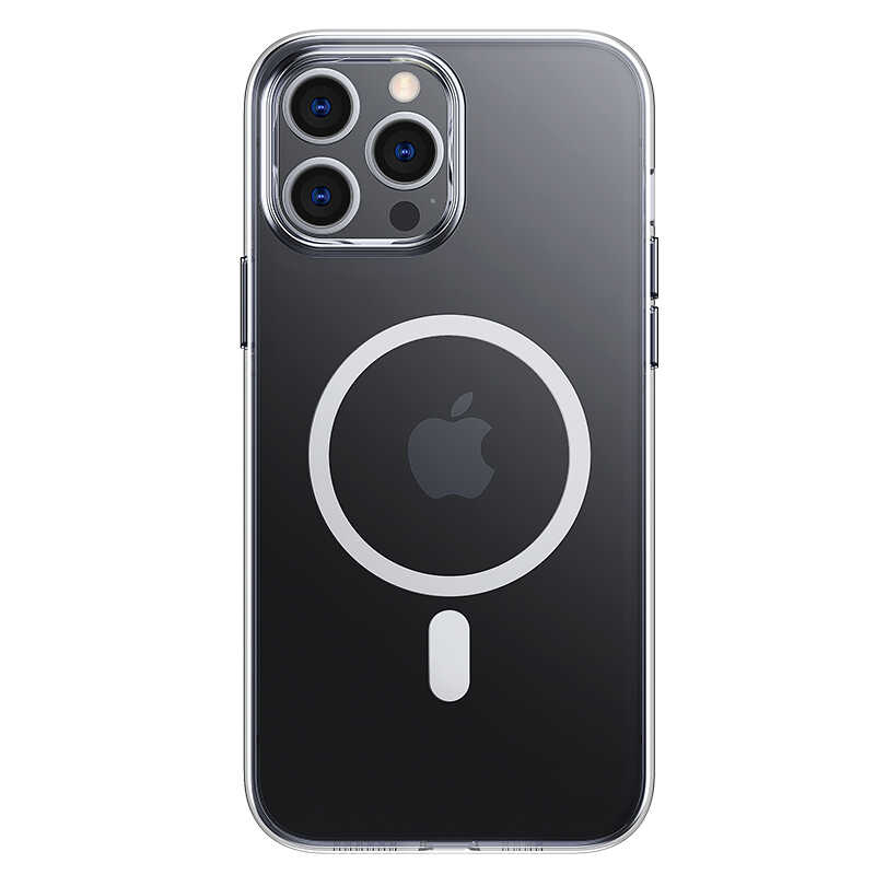 Apple iPhone 13 Pro Max Kılıf Benks ​​​​​​Crystal Series With Magnetic Clear Kapak Renksiz