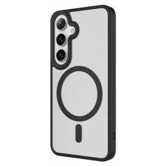 Galaxy S24 Plus uyumlu Kılıf MagSafe Özellikli Kamera Çıkıntılı Darbe Emici Kapak