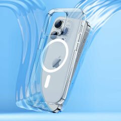 Apple iPhone 14 Kılıf Benks ​​​​​​Crystal Series Clear Kapak Ekran Koruyucu Hediyeli