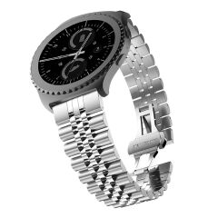 Amazfit GTS 3 Uyumlu Metal Kordon Rolex Style Jubilee Hafif Metal Kayış