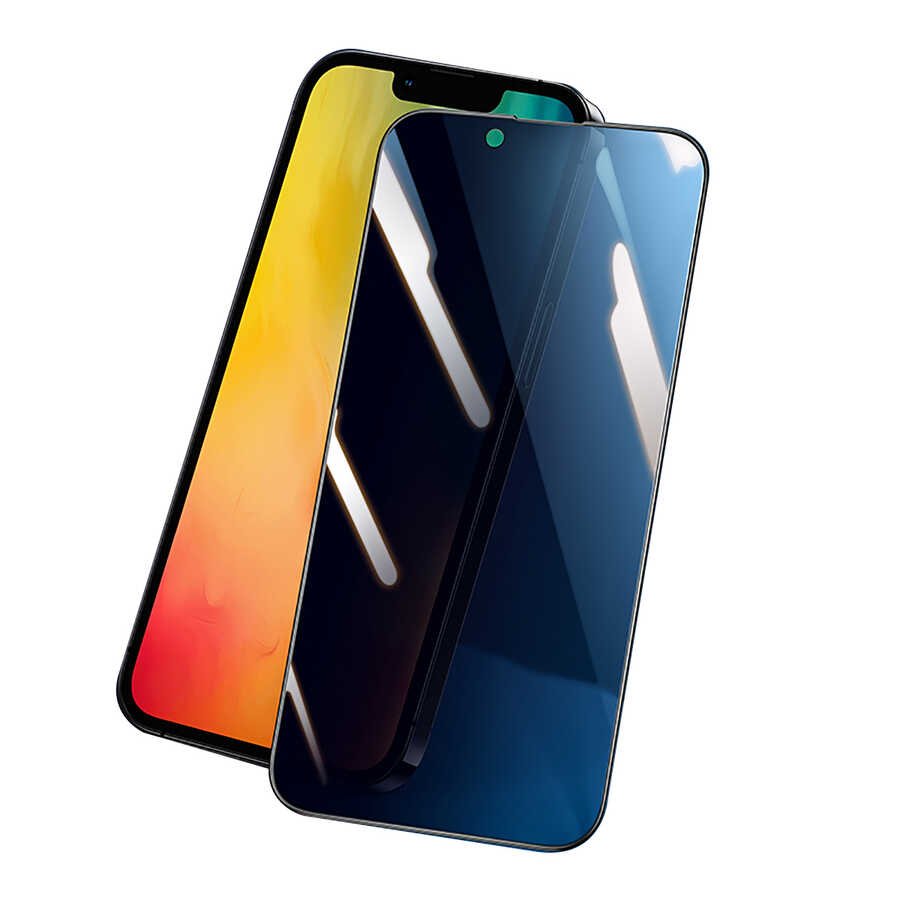 Apple iPhone 14 Plus Benks 0.3mm V Pro Privacy Hayalet Ekran Koruyucu Siyah