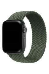 Apple Watch 8 45 mm uyumlu Örgü Solo Loop Kordon Small (12,7 cm) Kayış