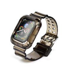 Apple Watch Silikon Kordon Renkli Şeffaf Spor Kayış - 6 Renk