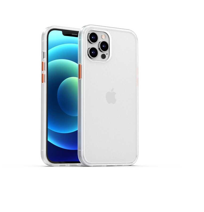 Apple iPhone 12 Pro Kılıf Benks Magic Smooth Drop Resistance Kapak Beyaz