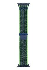 Apple Watch Ultra / Ultra 2 49 mm uyumlu Spor Loop Kordon Yeni Seri Naylon Örgü Kayış Cırt Cırtlı