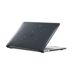 MacBook Pro 13 M2 2022 Kılıf Koruyucu Kapak 13.3'' Uyumlu Parıltılı Tasarım Hava Kanallı