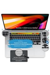 MacBook Pro 13 M2 2022 Klavye Koruyucu 13.3'' Uyumlu Türkçe Q Silikon Ped
