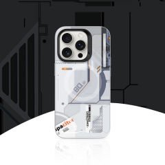 Apple iPhone 15 Pro Kılıf MagSafe Şarj Özellikli Mekanik Tasarımlı Benks Perspective Serisi Kapak