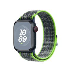 Apple Watch 6 5 4 3 2 1 SE 38 40 mm uyumlu Spor Loop Kordon Yeni Seri Naylon Örgü Kayış Cırt Cırtlı