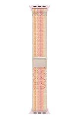 Apple Watch 6 5 4 3 2 1 SE 38 40 mm uyumlu Spor Loop Kordon Yeni Seri Naylon Örgü Kayış Cırt Cırtlı