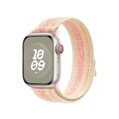 Apple Watch 6 5 4 3 2 1 SE 38 40 mm uyumlu Spor Loop Kordon Yeni Seri Naylon Örgü Kayış Cırt Cırtlı