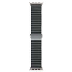 Apple Watch 10 46 mm uyumlu Kumaş Kordon Naylon Hasır Örgü Kayış
