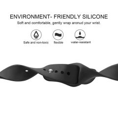 Samsung Gear S2 Uyumlu Silikon Kordon Premium Spor Kayış Jel Silikon Spor Kordon Mürdüm