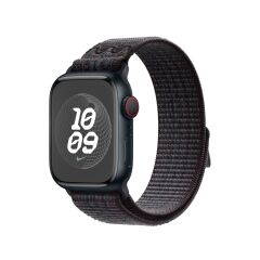Apple Watch 7 8 9 41 mm uyumlu Spor Loop Kordon Yeni Seri Naylon Örgü Kayış Cırt Cırtlı
