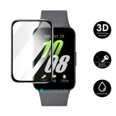 Galaxy Fit 3 uyumlu Ekran Koruyucu 3D Tam Kapatan Kavisli PPMA Nano Cam