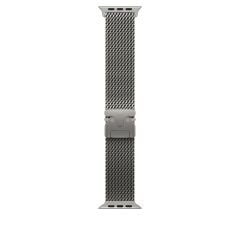 Apple Watch 7 8 9 45 mm Uyumlu Hasır Çelik Örgü Kordon Premium Paslanmaz Çelik Kayış Kilitli Toka
