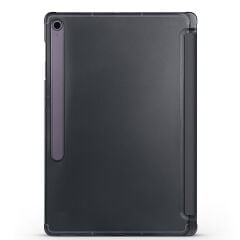 Galaxy Tab S10 FE+ Plus 13.1'' SM-X620 2025 uyumlu Kapaklı Kılıf Kalem Bölmeli Standlı Uyku Modlu