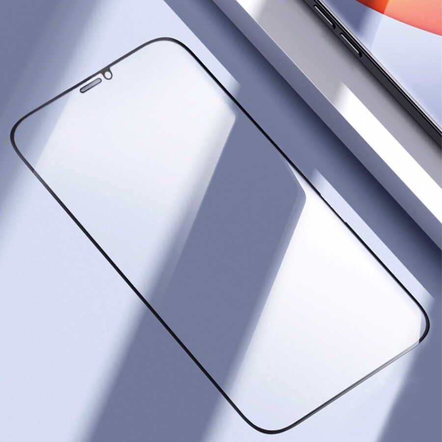 Apple iPhone 12 Pro Max Wiwu iVista Super Hardness Ekran Koruyucu Siyah
