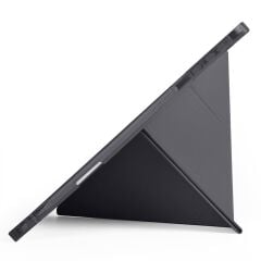 Honor Pad 10 2025 12.1 inç uyumlu Kılıf Kalem Bölmeli Tri Folding Standlı Arkası Silikon Kapak