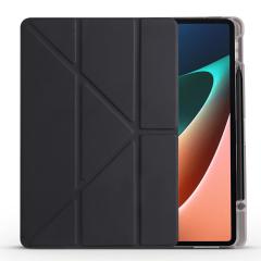 Xiaomi Mi Pad 5 Uyumlu Kılıf Kalem Bölmeli Akıllı Kapak Standlı Kılıf Smart Cover Premium