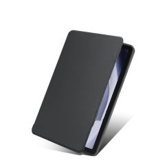 Galaxy Tab A9 8.7'' uyumlu Kılıf Kalem Bölmeli Dönebilen Yatay Dikey Standlı Akıllı Kapaklı Kılıf