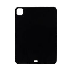 Apple iPad Pro 11 2021 3. Nesil Kılıf Silikon Tablet Kılıfı Esnek TPU Kapak Siyah