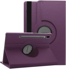 Samsung Galaxy Tab S8+ Plus 12.4'' uyumlu Kılıf 360° Dönebilen Akıllı Kapak Standlı Smart Uyku Modlu