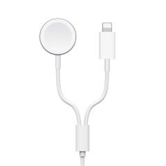 Wiwu M10 2 in 1 Wireless ve Lightning PD Şarj Kablosu