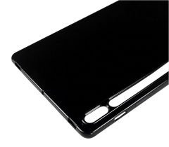 Samsung Galaxy Tab S8+ Plus 12.4'' uyumlu Kılıf Silikon Tablet Kılıfı Esnek TPU Kapak