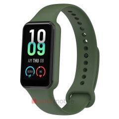 Amazfit Band 7 Silikon Kordon Premium Spor Kayış Tam Uyumlu Yumuşak Doku