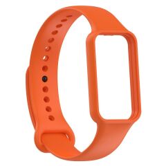Amazfit Band 7 Silikon Kordon Premium Spor Kayış Tam Uyumlu Yumuşak Doku