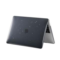MacBook Air 13 2020 Kılıf Koruyucu Kapak 13.3'' A2179 Uyumlu Parıltılı Yaldızlı Tasarım Hava Kanallı