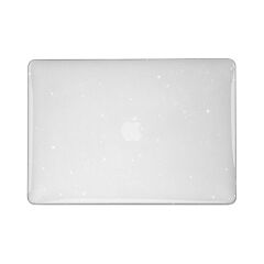 MacBook Air 13 M1 2021 Kılıf Koruyucu Kapak 13.3'' A2337 Uyumlu Parıltılı Tasarım Hava Kanallı