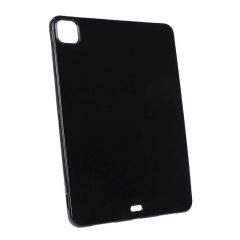 Apple iPad Pro 12.9 2021 5. Nesil Kılıf Silikon Tablet Kılıfı Esnek TPU Kapak Siyah