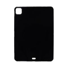 Apple iPad Pro 12.9 2021 5. Nesil Kılıf Silikon Tablet Kılıfı Esnek TPU Kapak Siyah