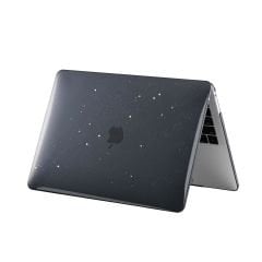 MacBook Pro 16 2021 Kılıf Koruyucu Kapak 16.2'' A2485 Uyumlu Parıltılı Yaldızlı Tasarım Hava Kanallı