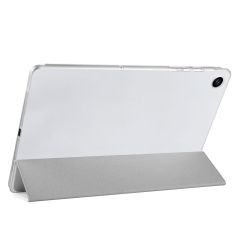 Galaxy Tab A9 8.7'' uyumlu Kapaklı Kılıf Standlı Flip Smart Akıllı Kapak Uyku Modlu Tablet Kılıfı Gri