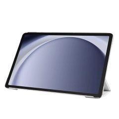 Galaxy Tab A9 8.7'' uyumlu Kapaklı Kılıf Standlı Flip Smart Akıllı Kapak Uyku Modlu Tablet Kılıfı Gri