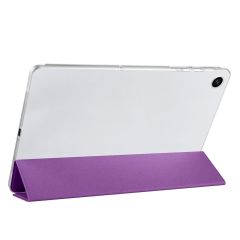 Galaxy Tab A9 8.7'' uyumlu Kapaklı Kılıf Standlı Flip Smart Akıllı Kapak Uyku Modlu Tablet Kılıfı Mor