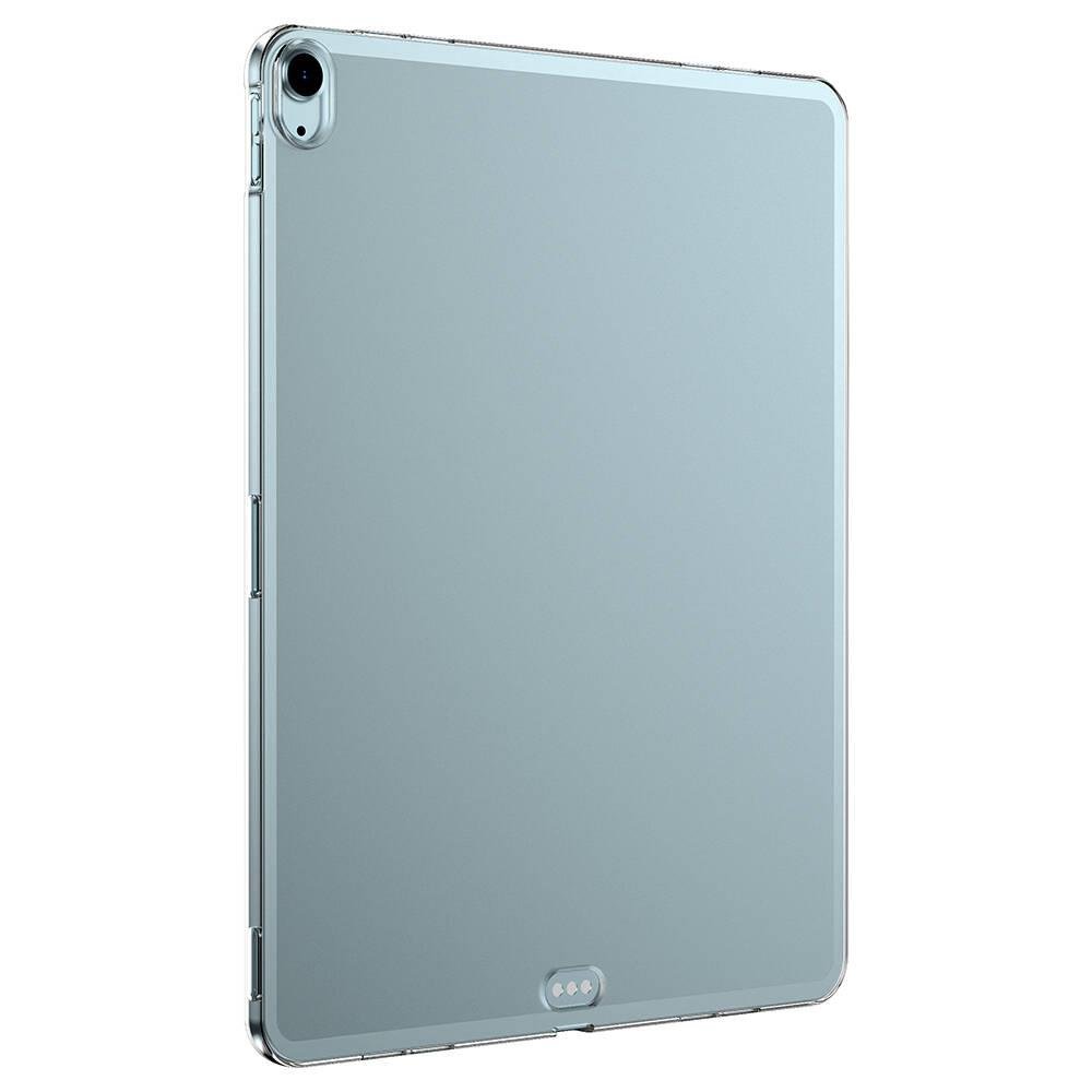 iPad Air 13 M2 2024 Uyumlu Şeffaf Silikon Kılıf Esnek TPU Kapak Arkası Buzlu Tablet Kılıfı