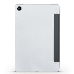 Galaxy Tab A9 8.7'' uyumlu Kapaklı Kılıf Standlı Flip Smart Akıllı Kapak Uyku Modlu Tablet Kılıfı Siyah