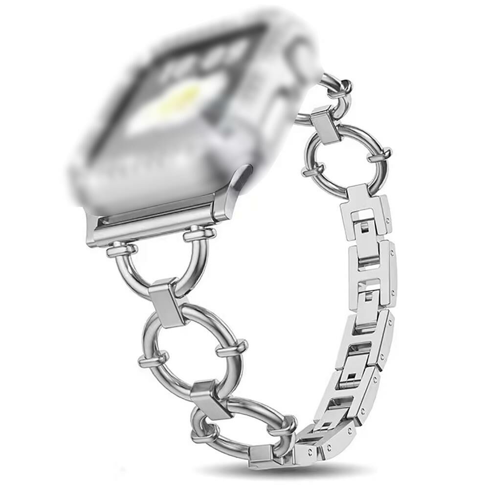 Apple Watch 8 45 mm uyumlu Metal Kordon Şık Tasarım Luxury Style Kayış